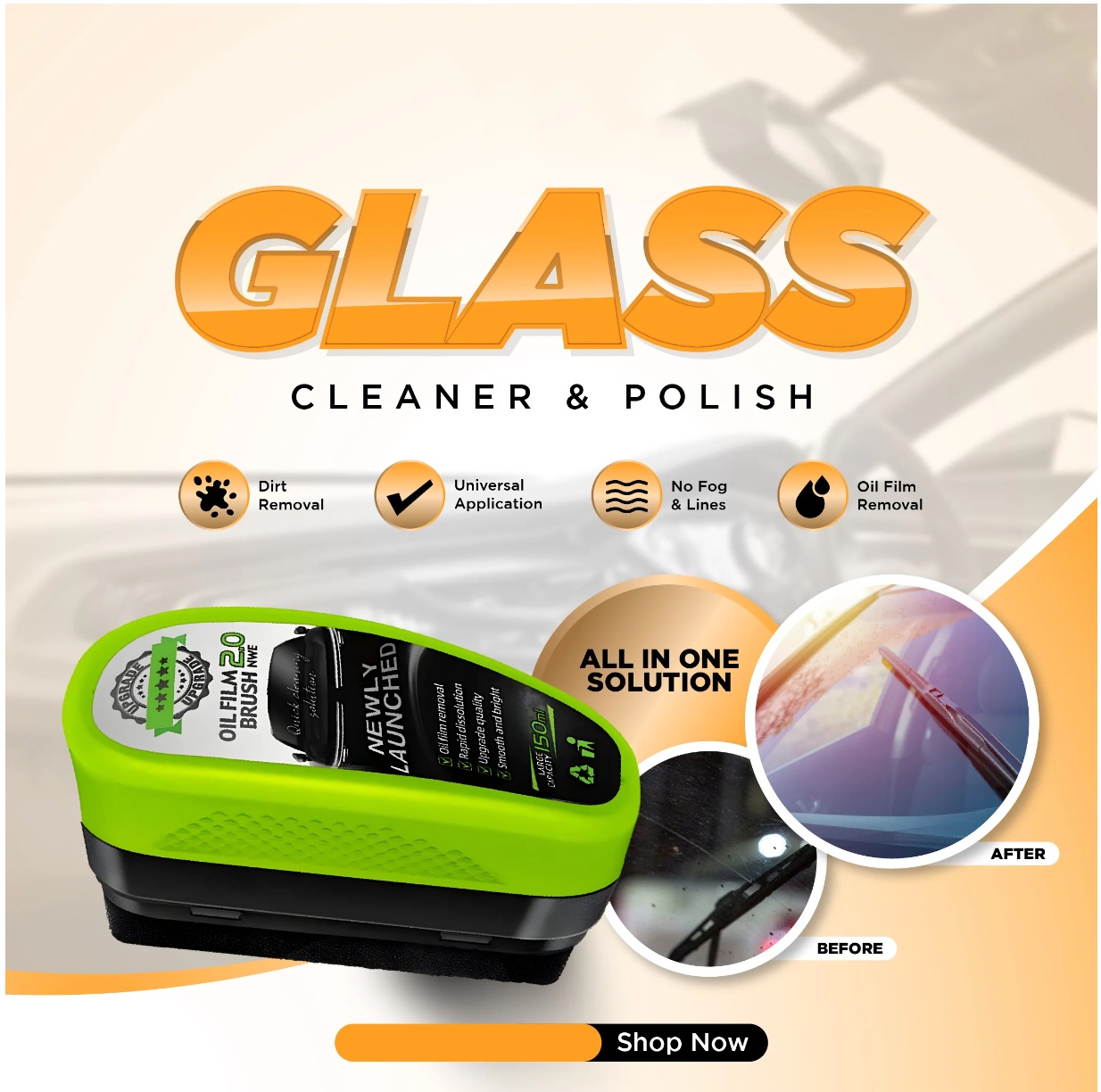 Glass Cleaner Polish