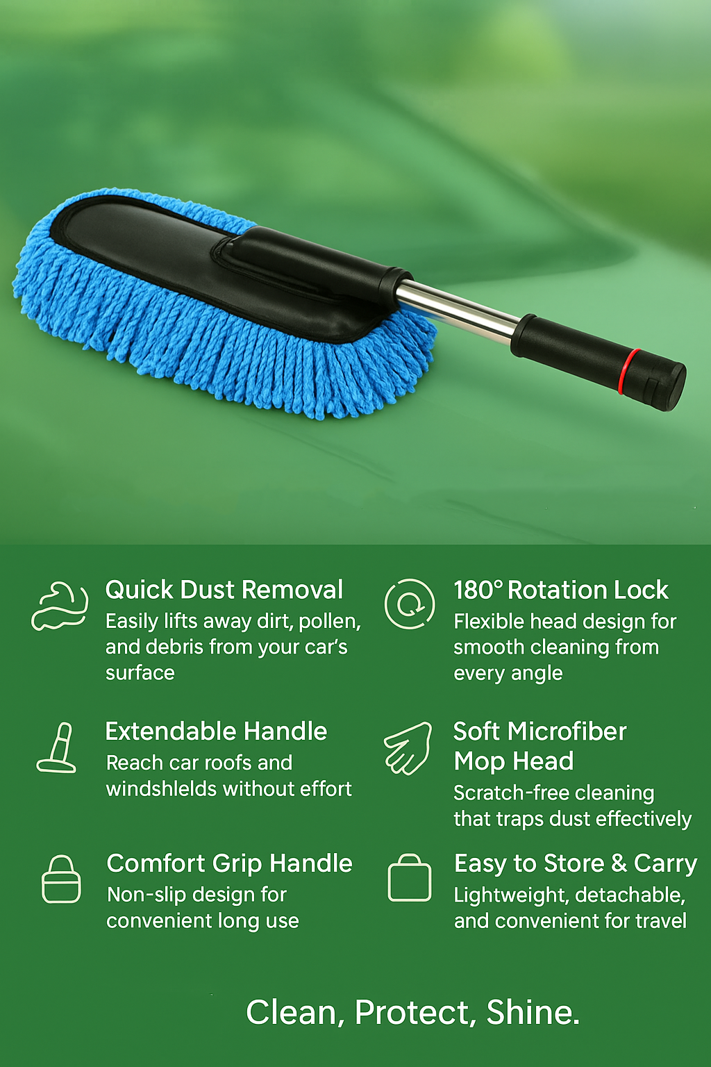 GleamGuard Car Duster Pro